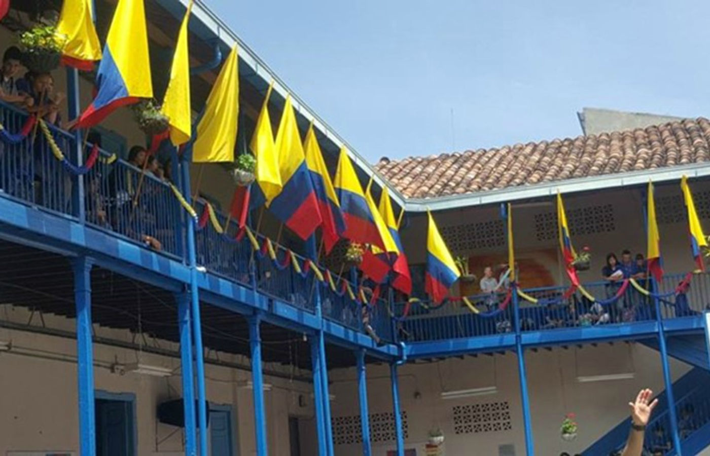 Instalaciones de la Institución Educativa Pedro Luis Álvarez Correa